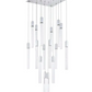 Weston Square 16 Light Pendant Chandelier