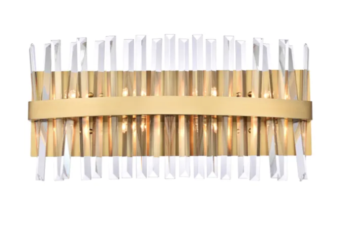 Milano Crystal Wall Sconce