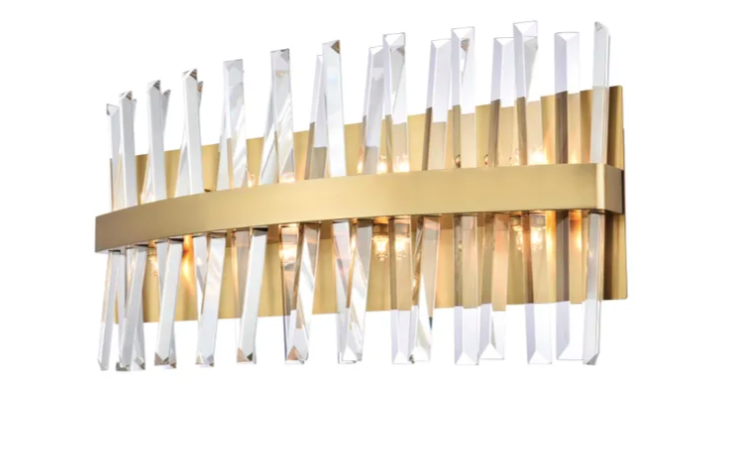 Milano Crystal Wall Sconce