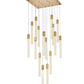 Weston Square 16 Light Pendant Chandelier