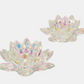 Crystal Lotus Candle Holder
