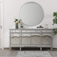 Willow Mirrored Credenza 72''