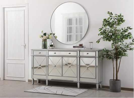 Willow Mirrored Credenza 72''