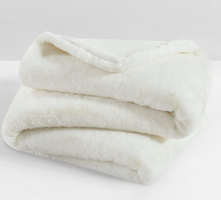 Ashley Faux Fur Throw Blanket