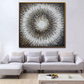 Grey's Modern Flower Hand Painted Wall Art