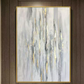 Grey & Gold Abstract Wall Art