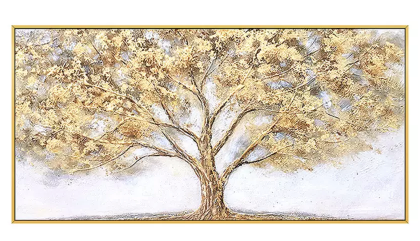 Fall Tree Hand Painted Wall Art