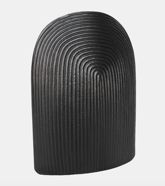 Black Modern Arch Vase