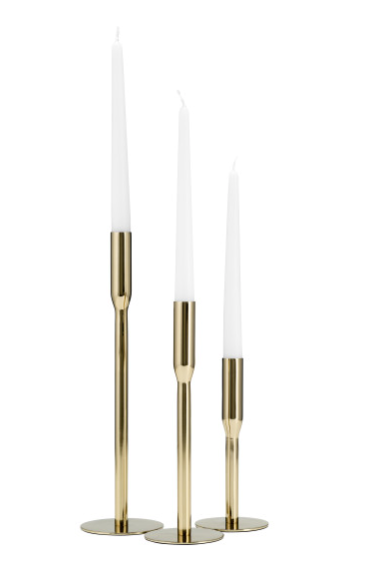 Gold Taper Candle Holder