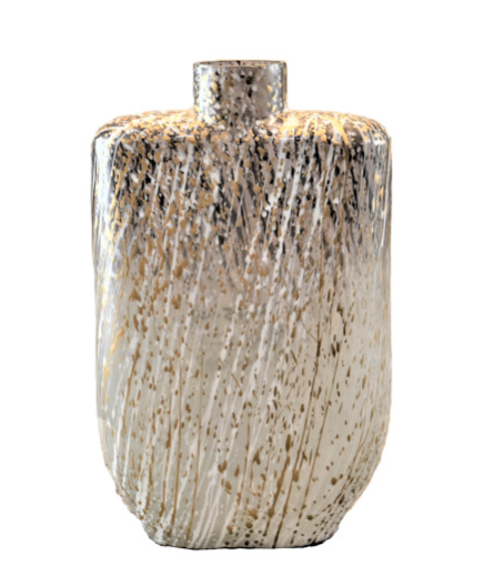 Striped Stained Vase