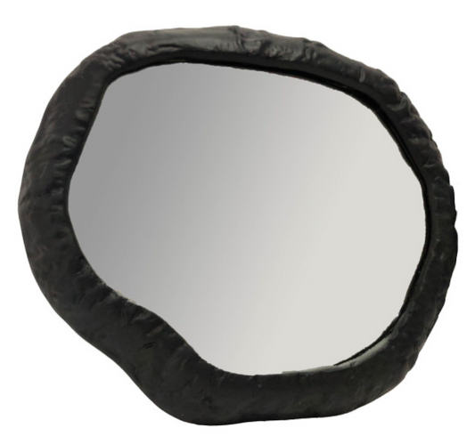 Modern Hammered Wall Mirror