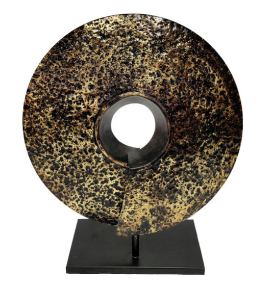 Art Deco Disk Sculpture