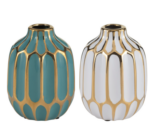 Ceramic Vases, Set of 2