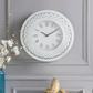 Lily Sparkle Contemporary Crystal Round Wall Clock