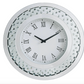 Lily Sparkle Contemporary Crystal Round Wall Clock