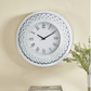 Lily Sparkle Contemporary Crystal Round Wall Clock
