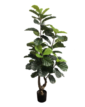 Nearly Natural Fiddle Leaf Ficus Tree, 65" Plant