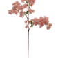 Silk Cherry Blossom Flower Branches, 40", Set of 3 Blush Pink