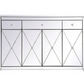 Karie II Mirrored Credenza