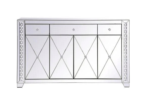 Karie II Mirrored Credenza
