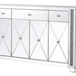 Karie Mirrored Credenza
