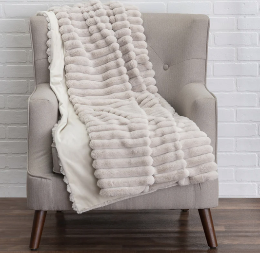 Lux Faux Throw Blanket