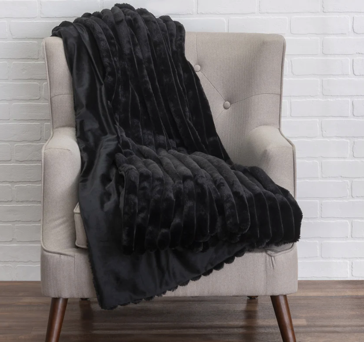 Lux Faux Throw Blanket