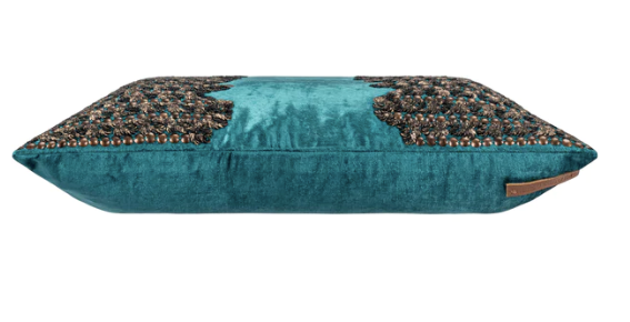 Adana Beaded Velvet Pillow