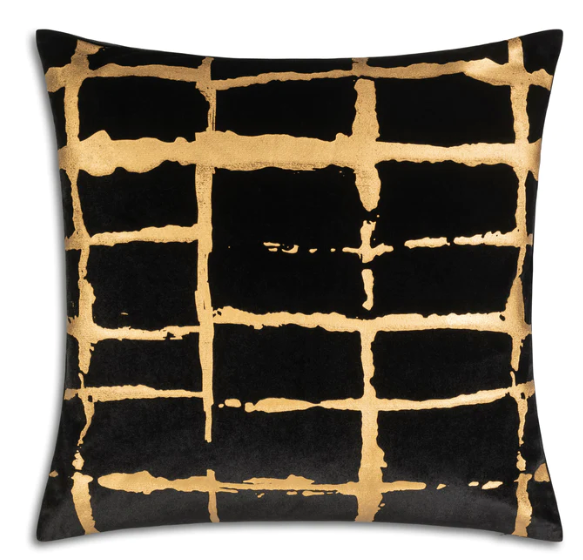 Oslo Black & Gold Pillow