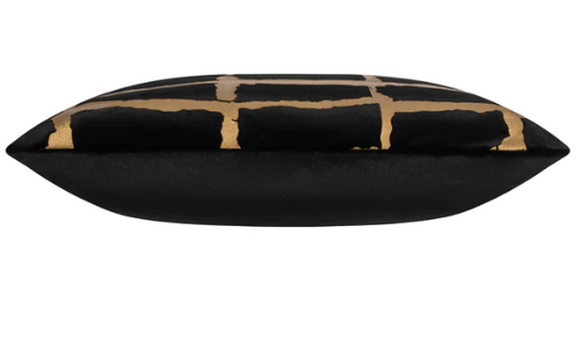 Oslo Black & Gold Pillow