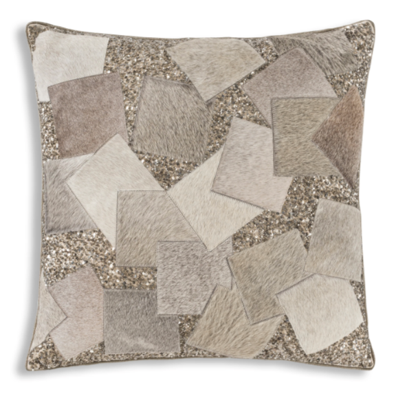 Akai Wheat Patchwork Pillow