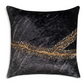 Bella Charcoal Gold Pillow