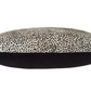 Hudson Animal Print Black Velvet Pillow