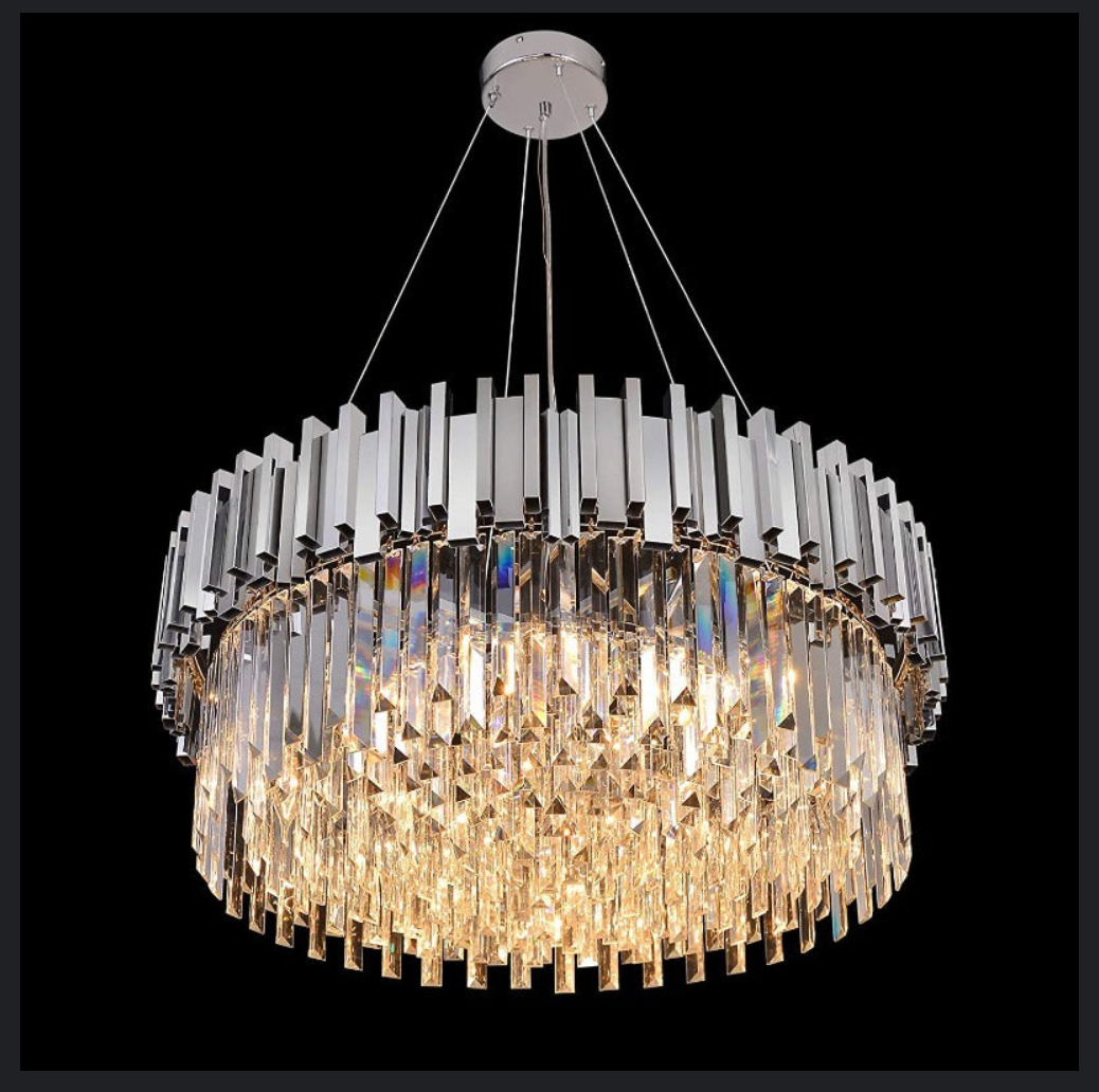 Dante III Round Modern Chandelier