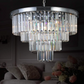 Aria I Round Crystal Chandelier