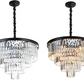 Aria I Round Crystal Chandelier