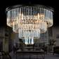Aria I Round Crystal Chandelier