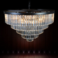 Aria I Round Crystal Chandelier