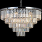 Aria I Round Crystal Chandelier