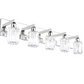 Cascade Crystal Vanity Chandelier
