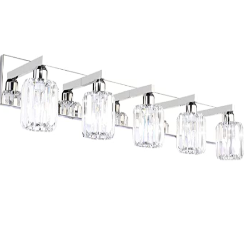 Cascade Crystal Vanity Chandelier