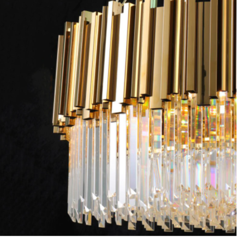 Belissa Gold Chandelier