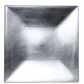 Brette Square Modern Charger Plate, Set of 6