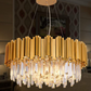Dante II Antique Gold Modern Chandelier