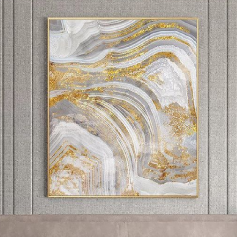 large wall art gold