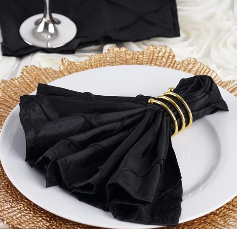 Adrianne Pintuck Napkins, Set of 5