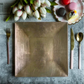 Brette Square Modern Charger Plate, Set of 6