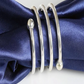 Alison Spiral Napkin Rings, Set of 4