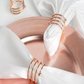Alison Spiral Napkin Rings, Set of 4