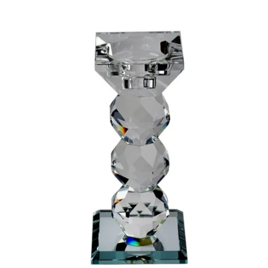 Gemcut Glass Votive Candle Holder